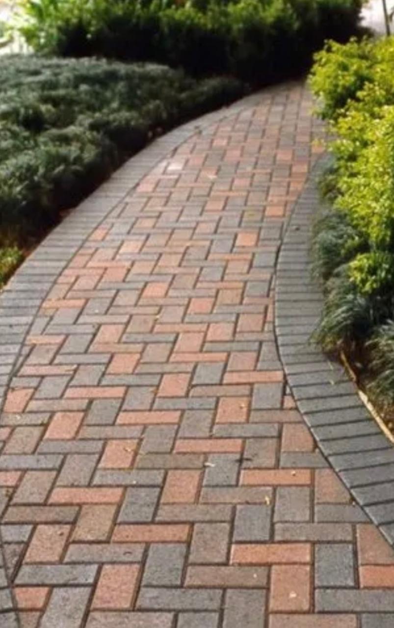 Herringbone Walkway