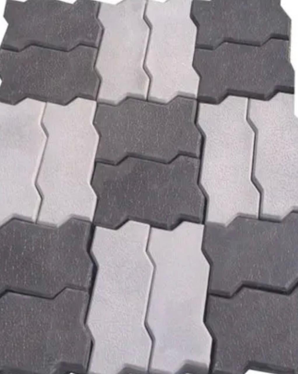Dark Zigzag Interlocking